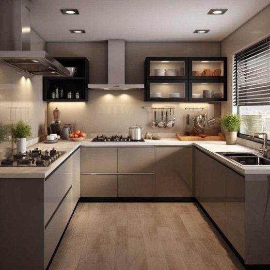 ide desain dapur stylish