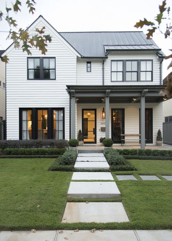 desain rumah vintage modern, desain interior modern vintage